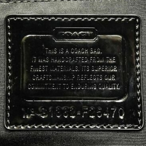 Coach Black Sequin Tote - Picture 4 of 5